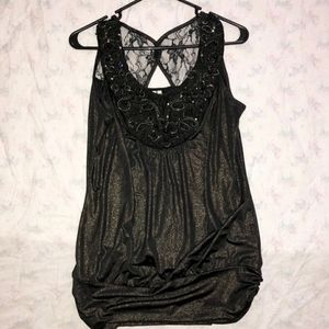 Dress Racerback with lace detailing, medium